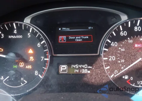 2014 Nissan Altima 2.5/2.5 S/2.5 Sl/2.5 Sv из США, поврежденный, VIN 1N4AL3AP5EC421202